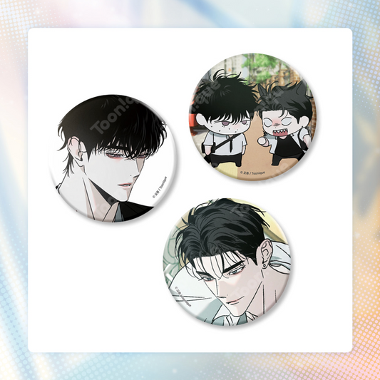 [Pre-order][Toonique Cafe] Opposites Attract × The Secretive XX : [The Secretive XX] Can Badge Set