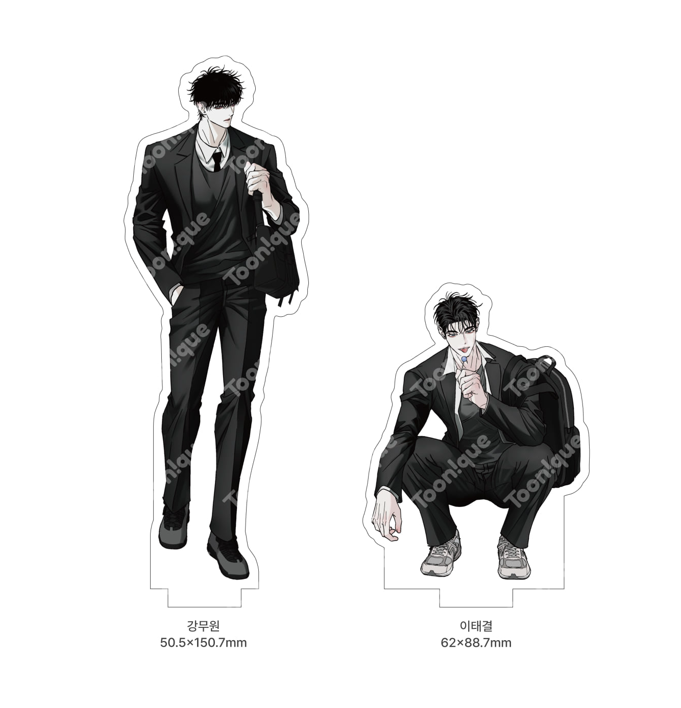 [Pre-order][Toonique Cafe] Opposites Attract × The Secretive XX : [The Secretive XX] Acrylic Stand