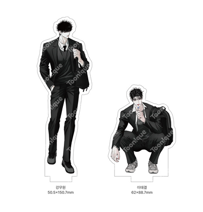 [Pre-order][Toonique Cafe] Opposites Attract × The Secretive XX : [The Secretive XX] Acrylic Stand