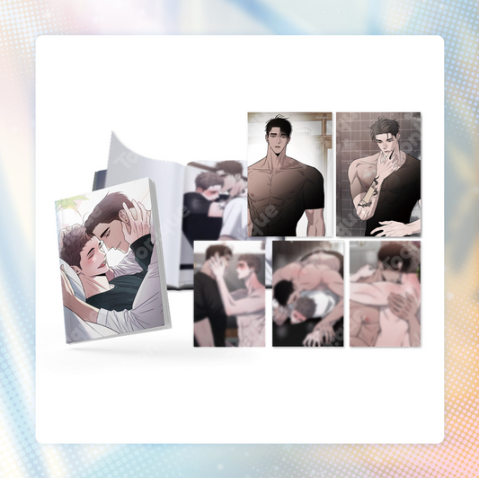 [Pre-order][Toonique Cafe] Opposites Attract × The Secretive XX : [Opposites Attract] [19+] Illustration Postcard Book