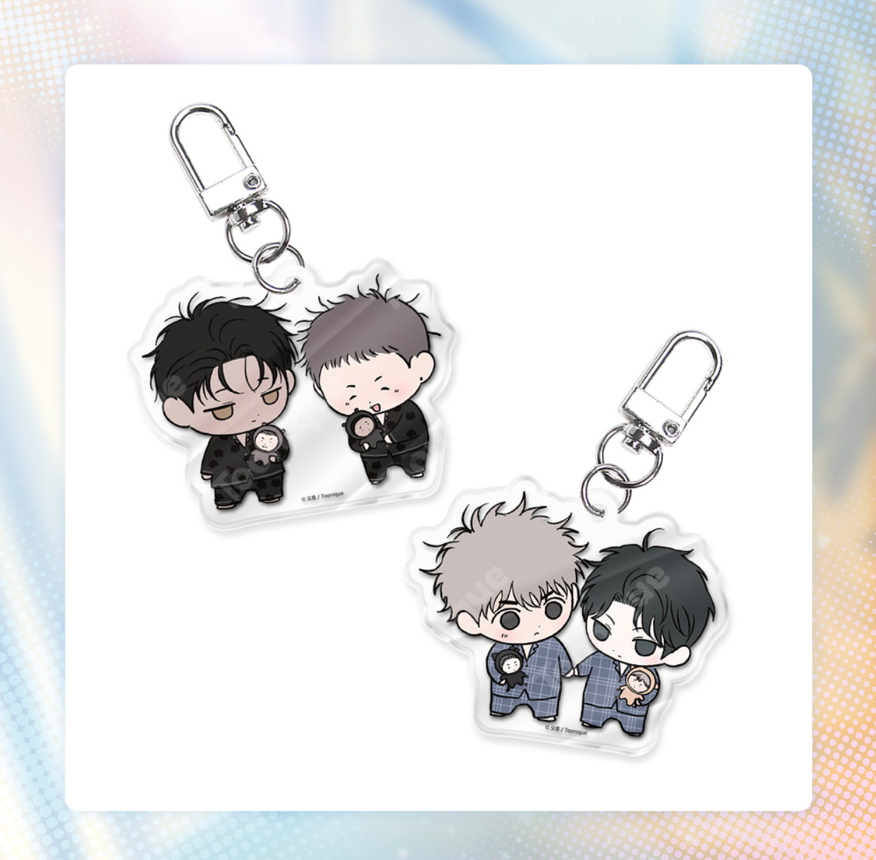 [Toonique Cafe] Opposites Attract × The Secretive XX : [Opposites Attract] SD Acrylic Keyring