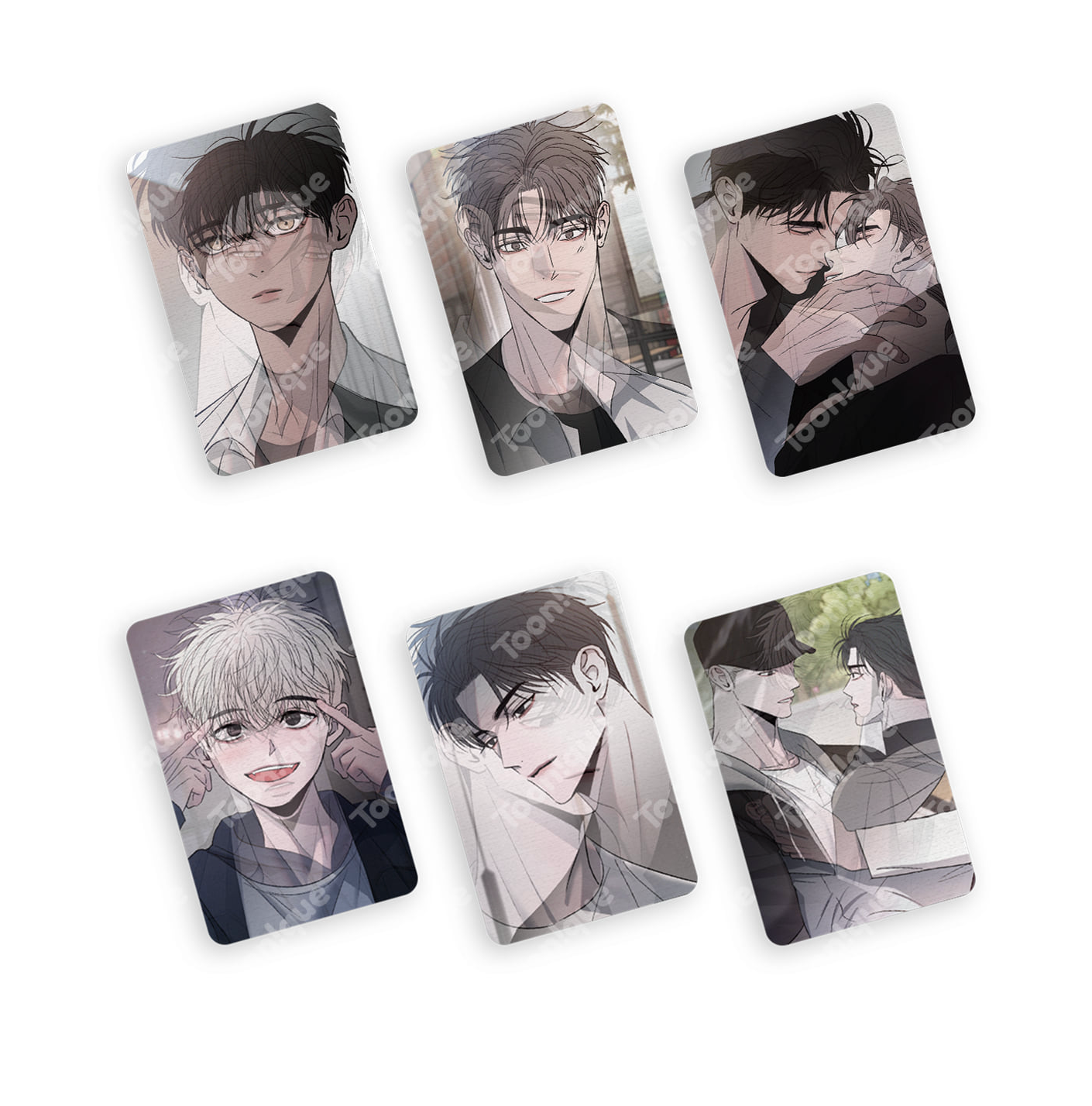 [Toonique Cafe] Opposites Attract × The Secretive XX : [Opposites Attract] Lenticular photocard Set