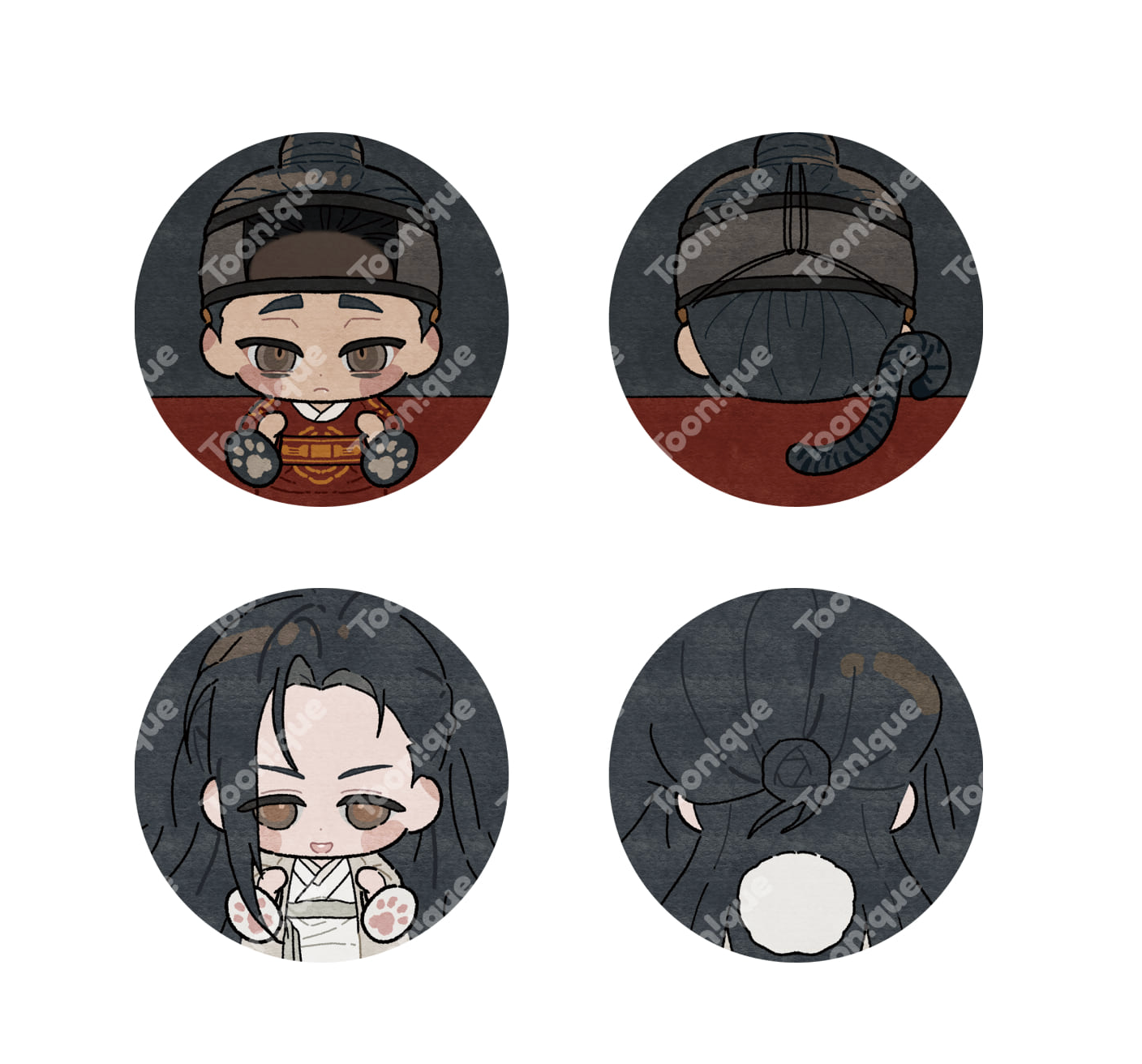 [pre-order][Toonique Cafe] The Heart of the Lotus : Character doll Set
