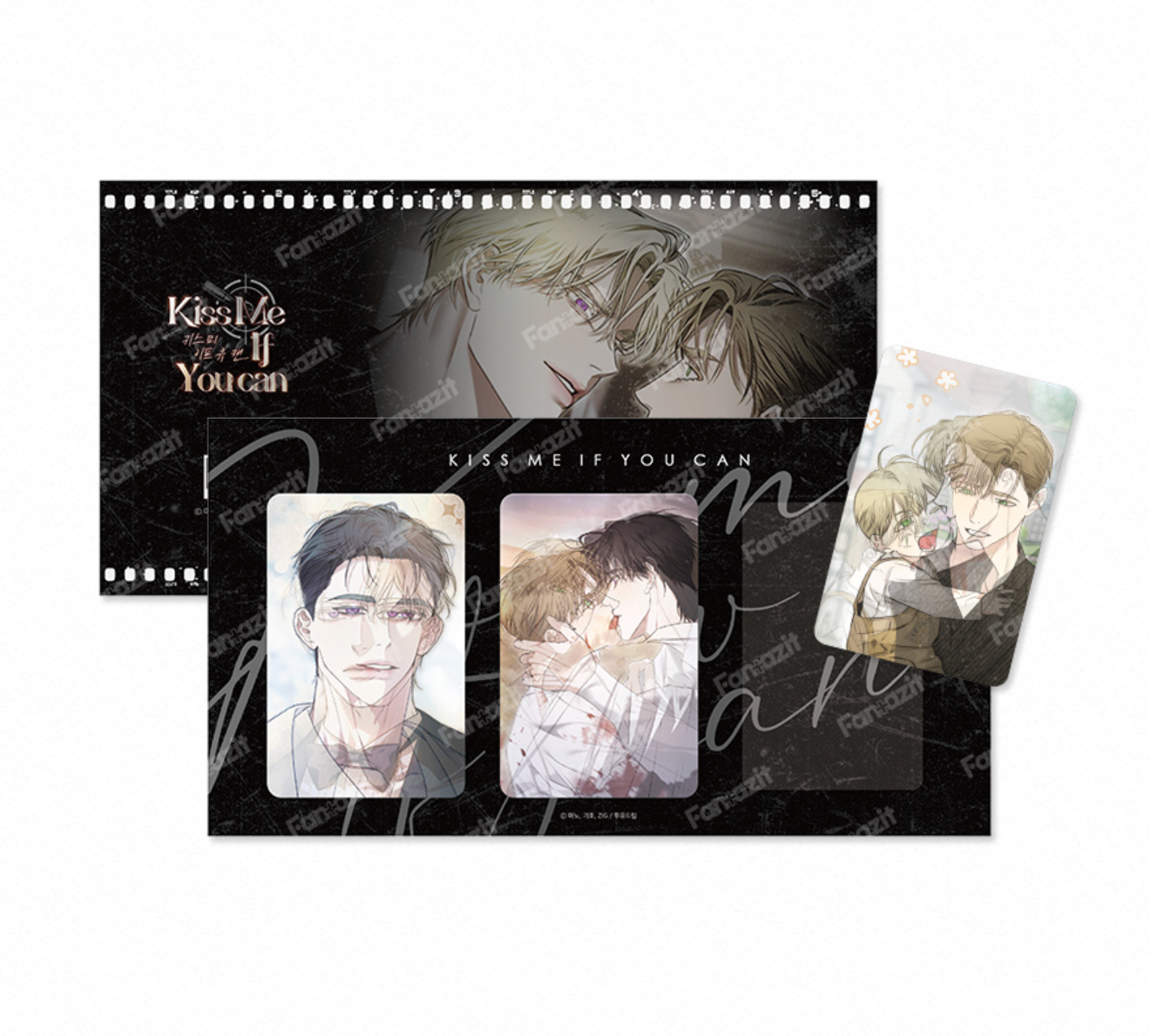 [Pre-order][Fantazit Cafe] Kiss Me If You Can : Lenticular Photocard Set