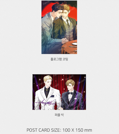 [Pre-order][Fantazit Cafe] Kiss Me If You Can : Special Postcard Set + Film Bookmark
