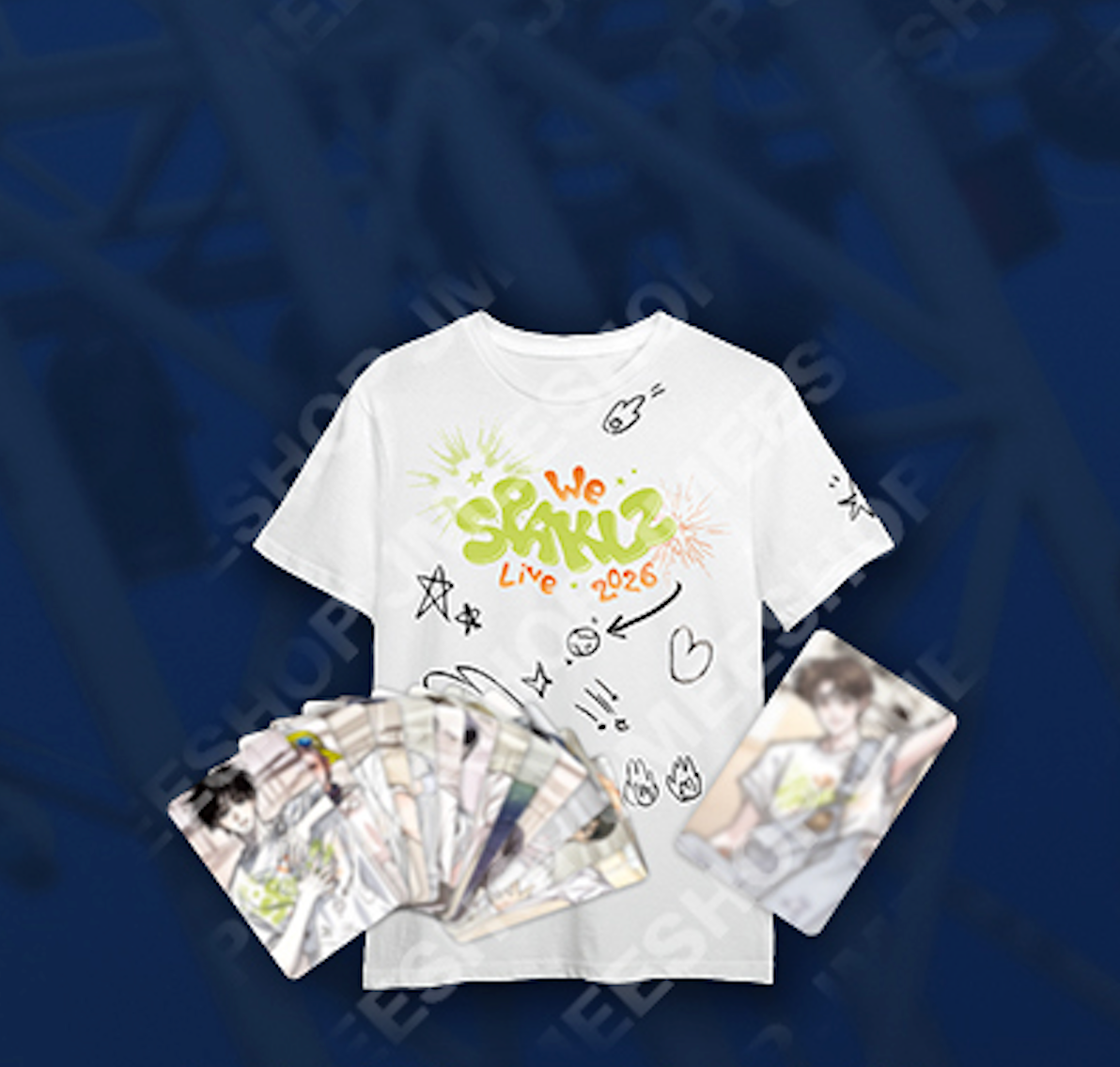 [pre-order][POP-UP] 2026 World-Tour SPAKLZ : Concert T-shirts & Photocards