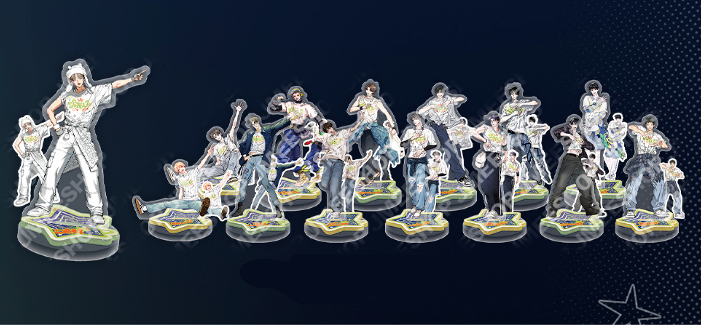 [pre-order][POP-UP] 2026 World-Tour SPAKLZ : Spin Acrylic Stand