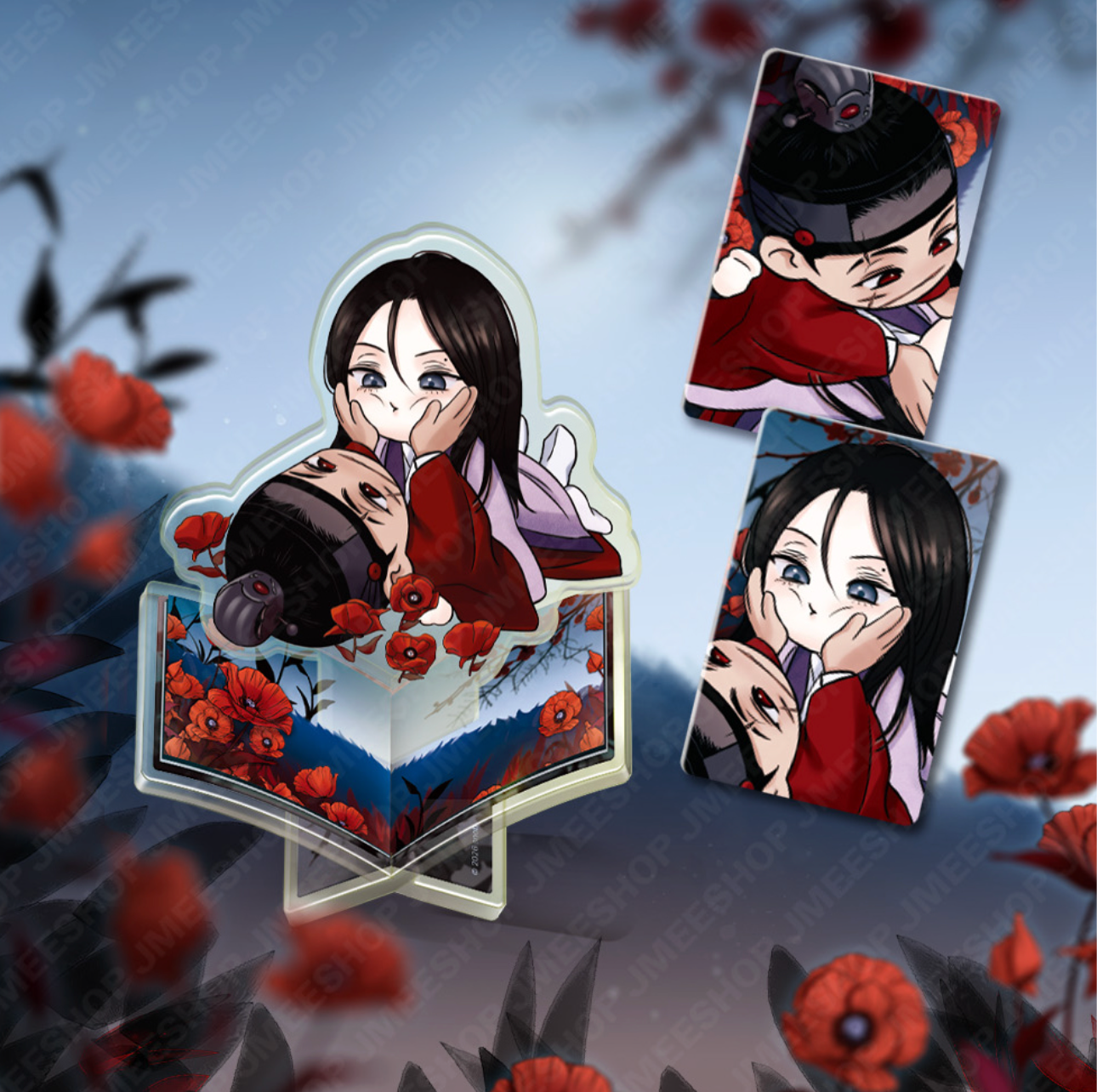 Steel Under Silk : MINI POP-UP BOOK ACRYLIC STAND