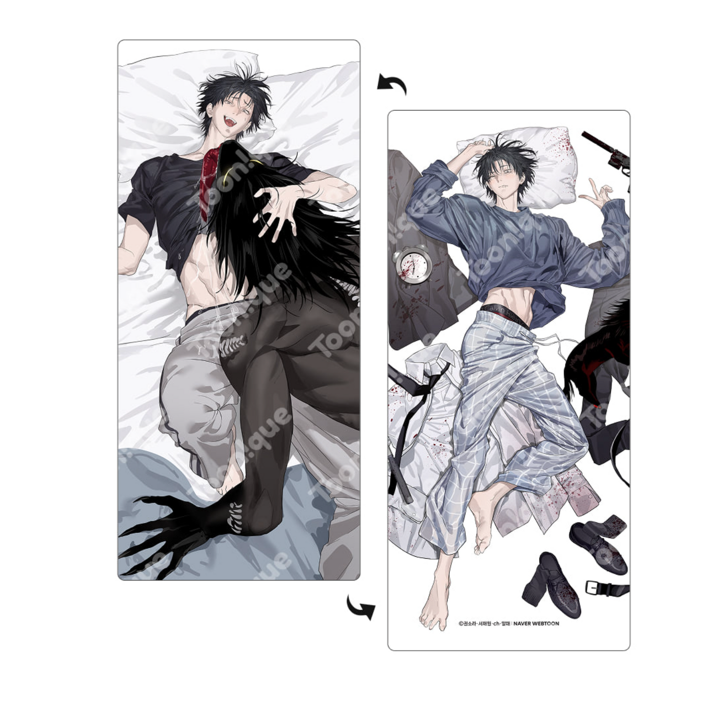 [pre-order][Toonique Cafe] Special Civil Servant : Reversible design mini cushion