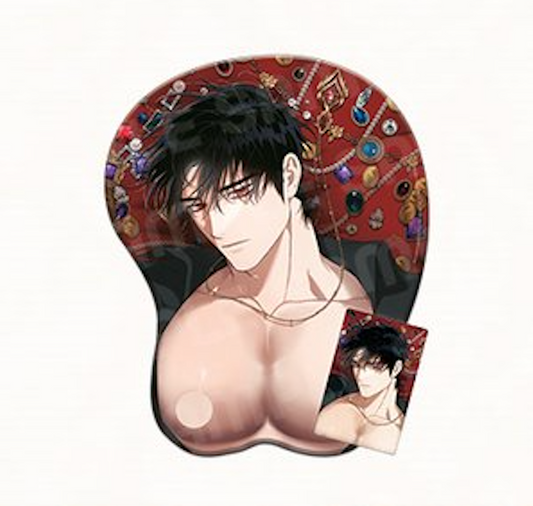 [LEBOM CAFE] Blossoms of the White Night : Mouse Pad Package