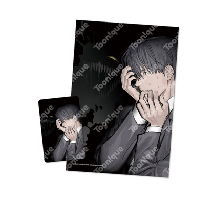 [pre-order][Toonique Cafe] Special Civil Servant : Temperature-Changing Postcard