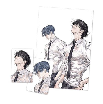 [pre-order][Toonique Cafe] Special Civil Servant : Water Sensitive Postcard SET