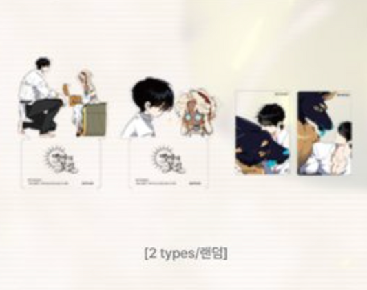 [LEBOM CAFE] Blossoms of the White Night : Special dessert PET Stand Set