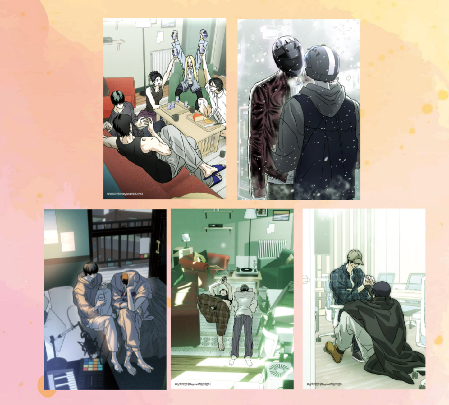 [Pre-order][Be On Cafe] Happy Twogether : Film Set