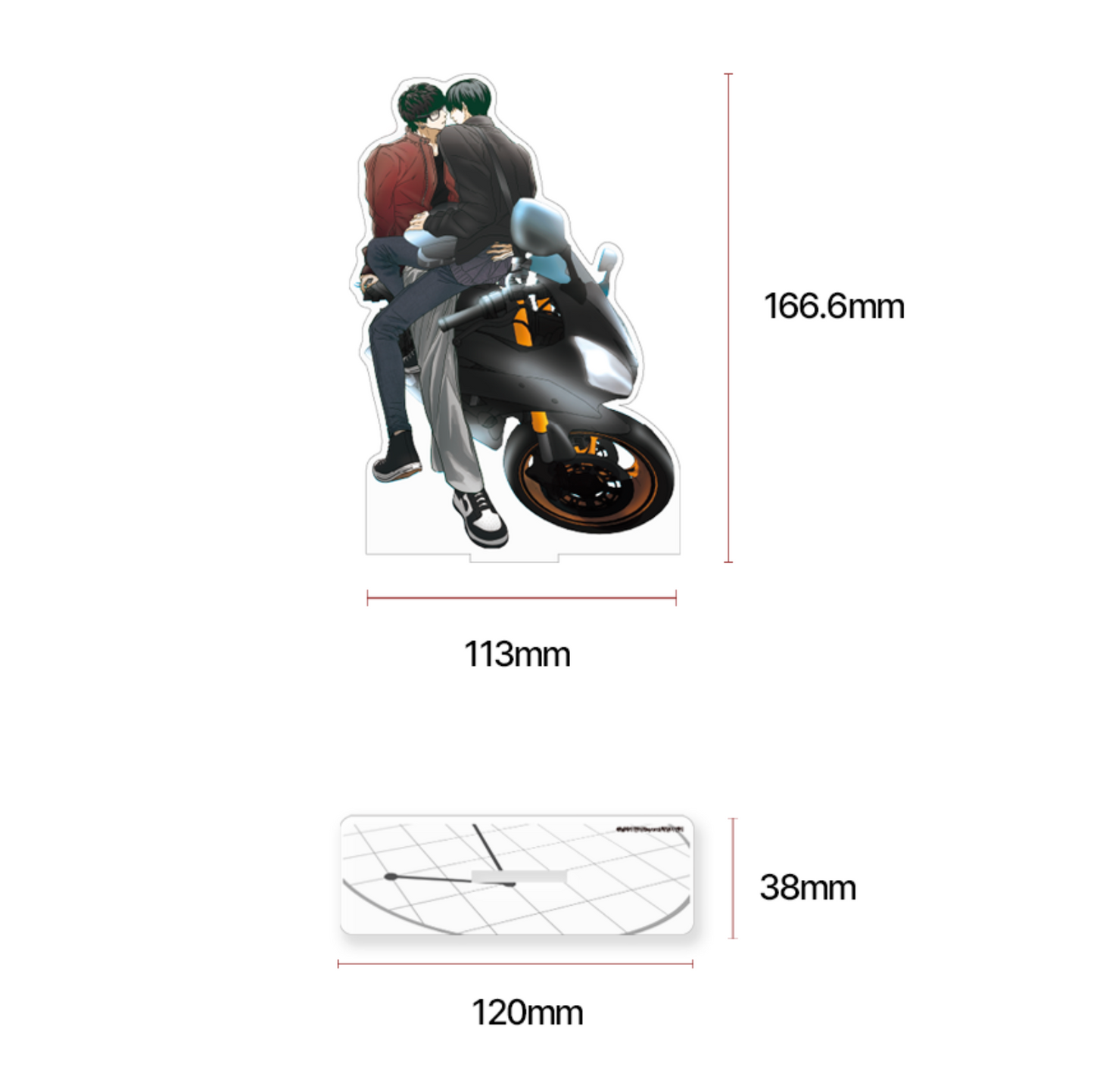 [Pre-order][Be On Cafe] Happy Twogether : Diorama Acrylic Stand