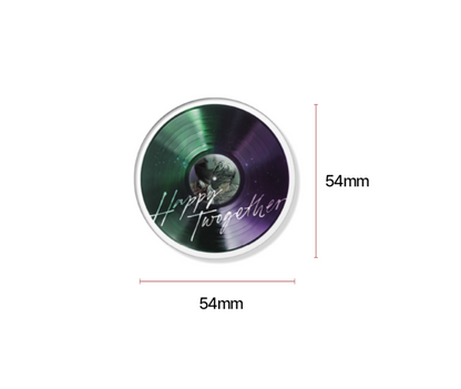 [Be On Cafe] Happy Twogether : Vinyl Record Phone Grip