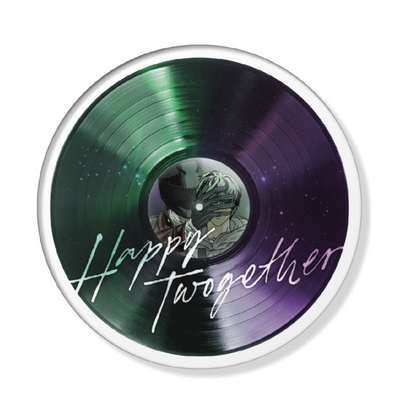[Be On Cafe] Happy Twogether : Vinyl Record Phone Grip