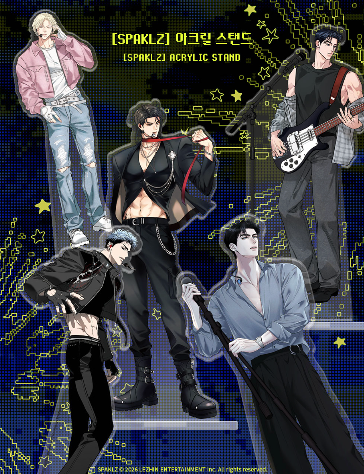 [Pre-order][POP-UP] 2026 World-Tour SPAKLZ : Acrylic Stand