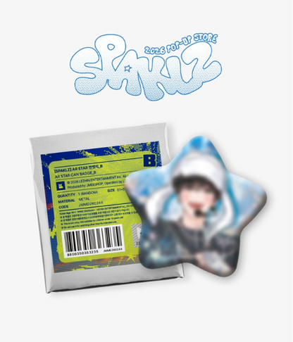 [POP-UP] 2026 World-Tour SPAKLZ : AR STAR Can Badge
