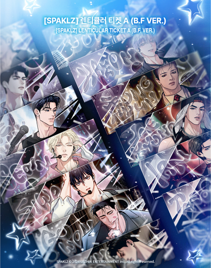 [POP-UP] 2026 World-Tour SPAKLZ : Lenticular Ticket A/B