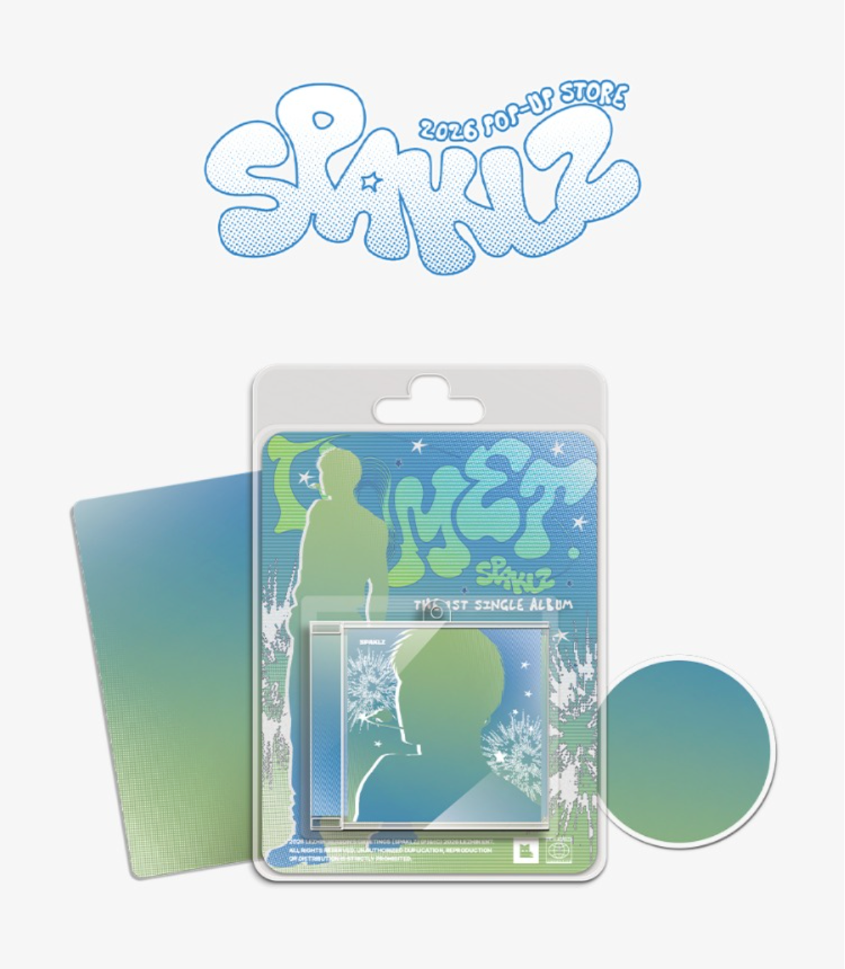 2026 World-Tour SPAKLZ : NFC Mini CD Keyring