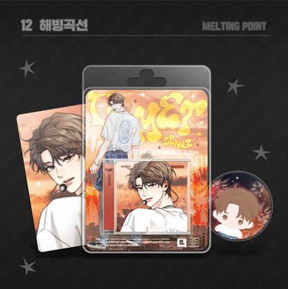 2026 World-Tour SPAKLZ : NFC Mini CD Keyring