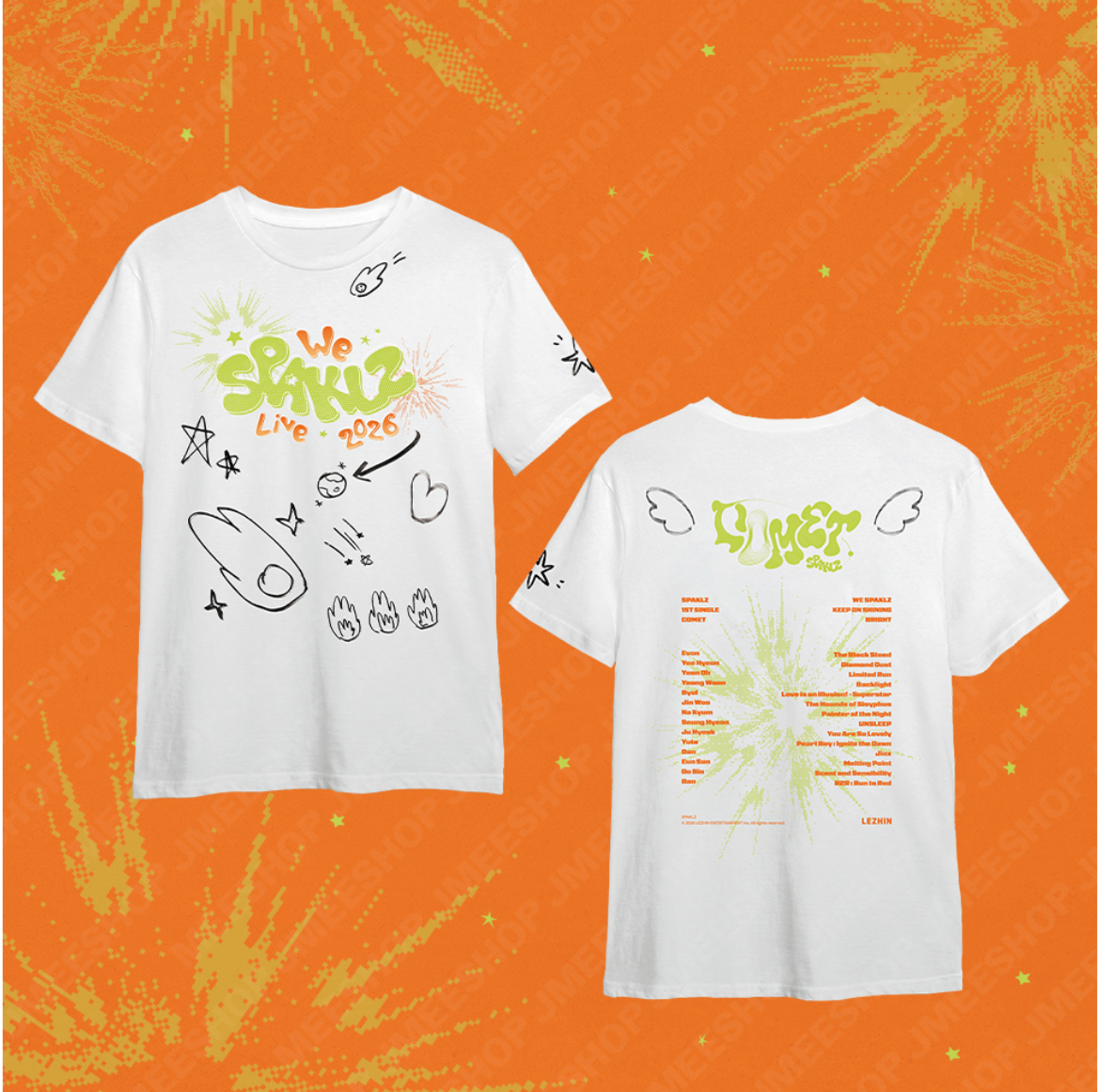 [pre-order][POP-UP] 2026 World-Tour SPAKLZ : Concert T-shirts & Photocards