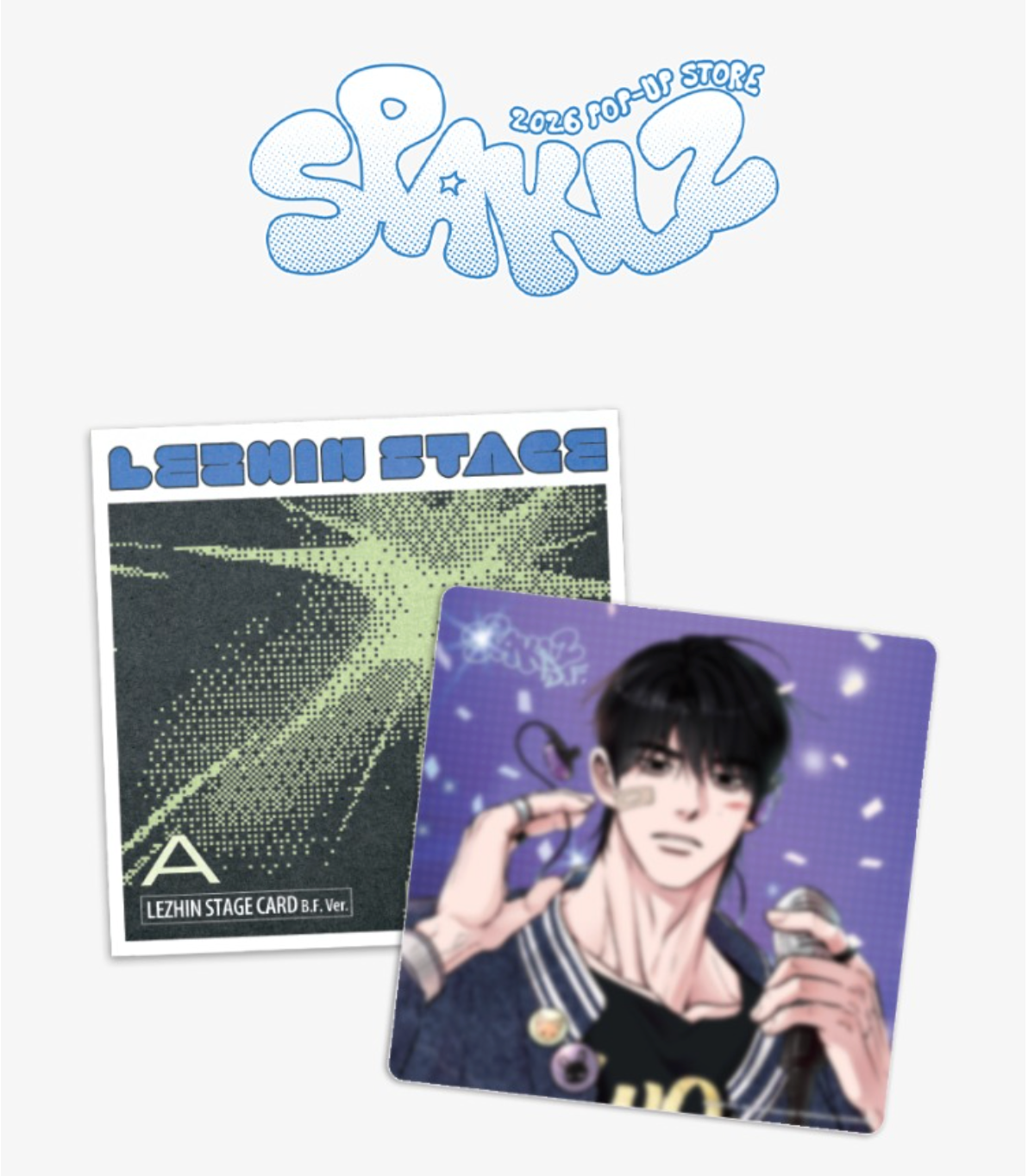 [POP-UP] 2026 World-Tour SPAKLZ : Fancam Postcard A/B