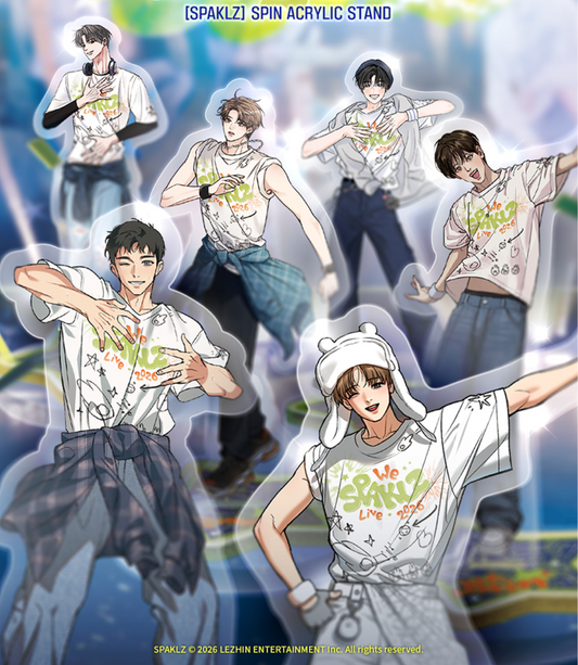 [POP-UP] 2026 World-Tour SPAKLZ : Spin Acrylic Stand