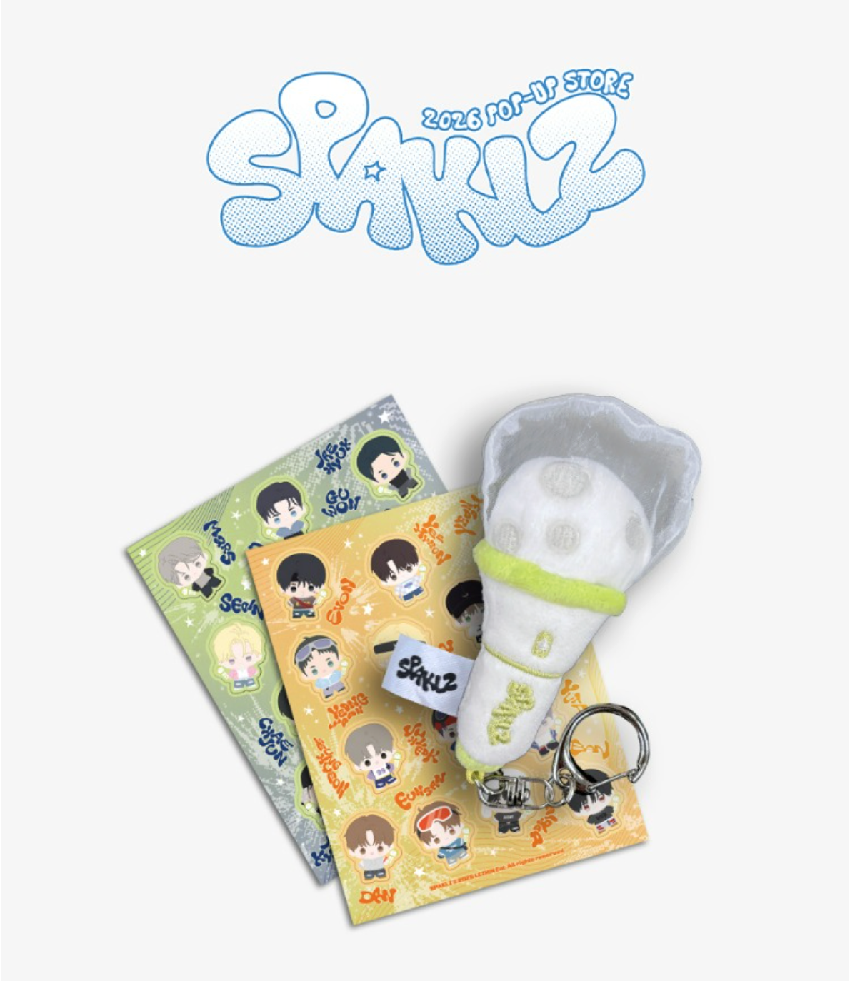 [POP-UP] 2026 World-Tour SPAKLZ : Light Stick Plush Keyring
