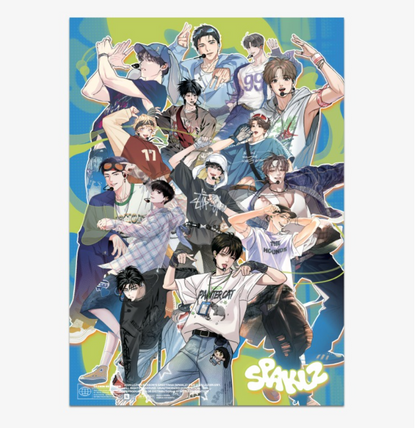 [POP-UP] 2026 World-Tour SPAKLZ : A3 Poster(Seongsu Pop-up Exclusive)