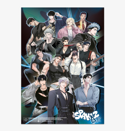 [POP-UP] 2026 World-Tour SPAKLZ : A3 Poster(Seongsu Pop-up Exclusive)
