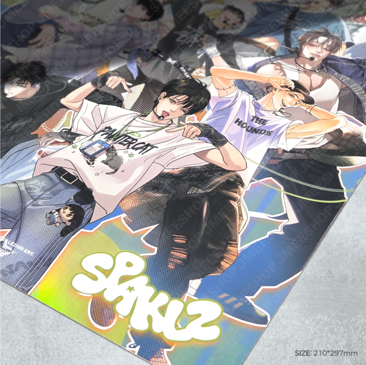 [POP-UP] 2026 World-Tour SPAKLZ : A3 Poster(Seongsu Pop-up Exclusive)