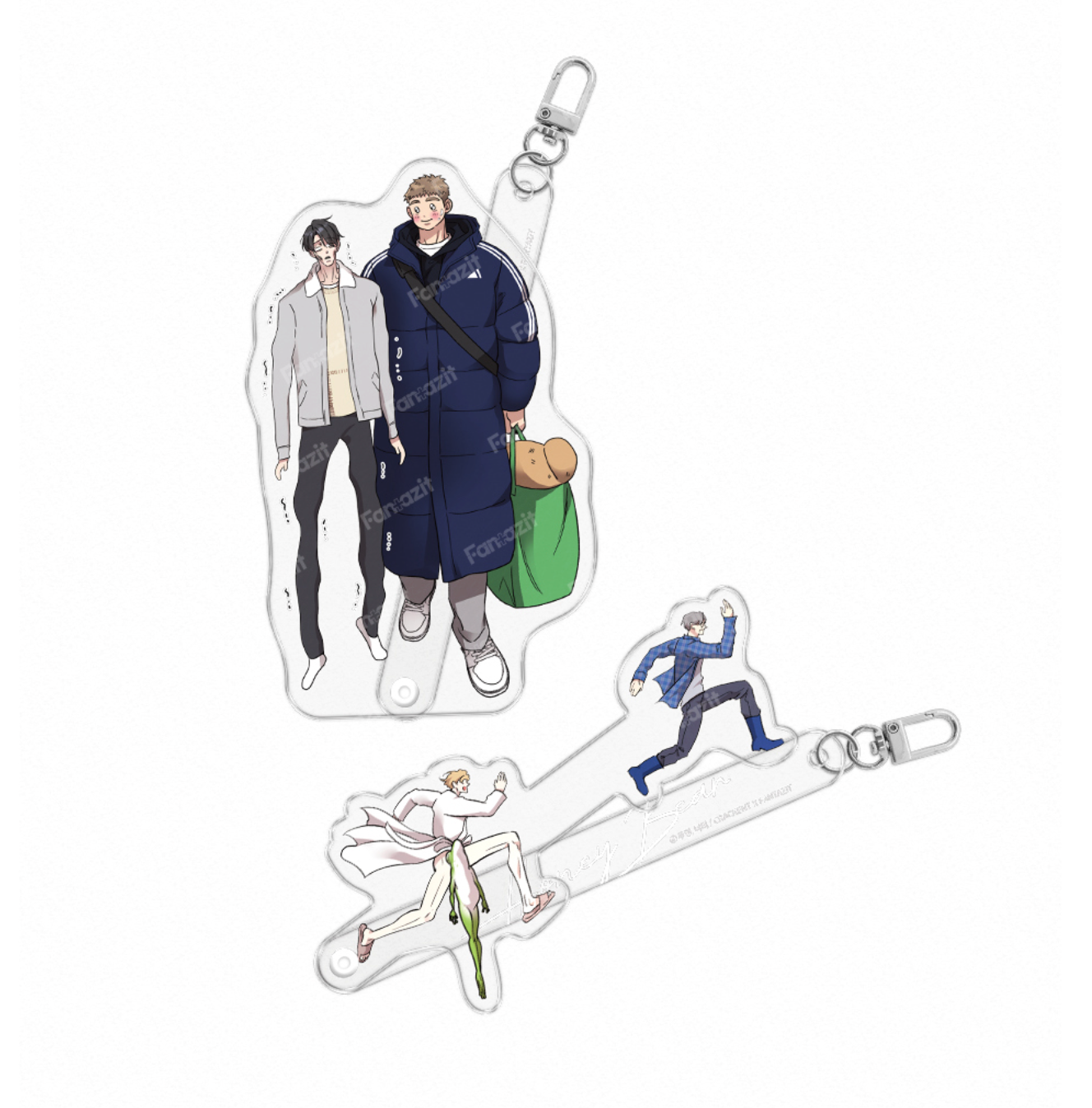 [pre-order][Fantazit Cafe] Honey Bear : Acrylic Stick Keyring