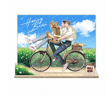[pre-order][Fantazit Cafe] Honey Bear : Acrylic Stand(Geonwoo&Hajin)