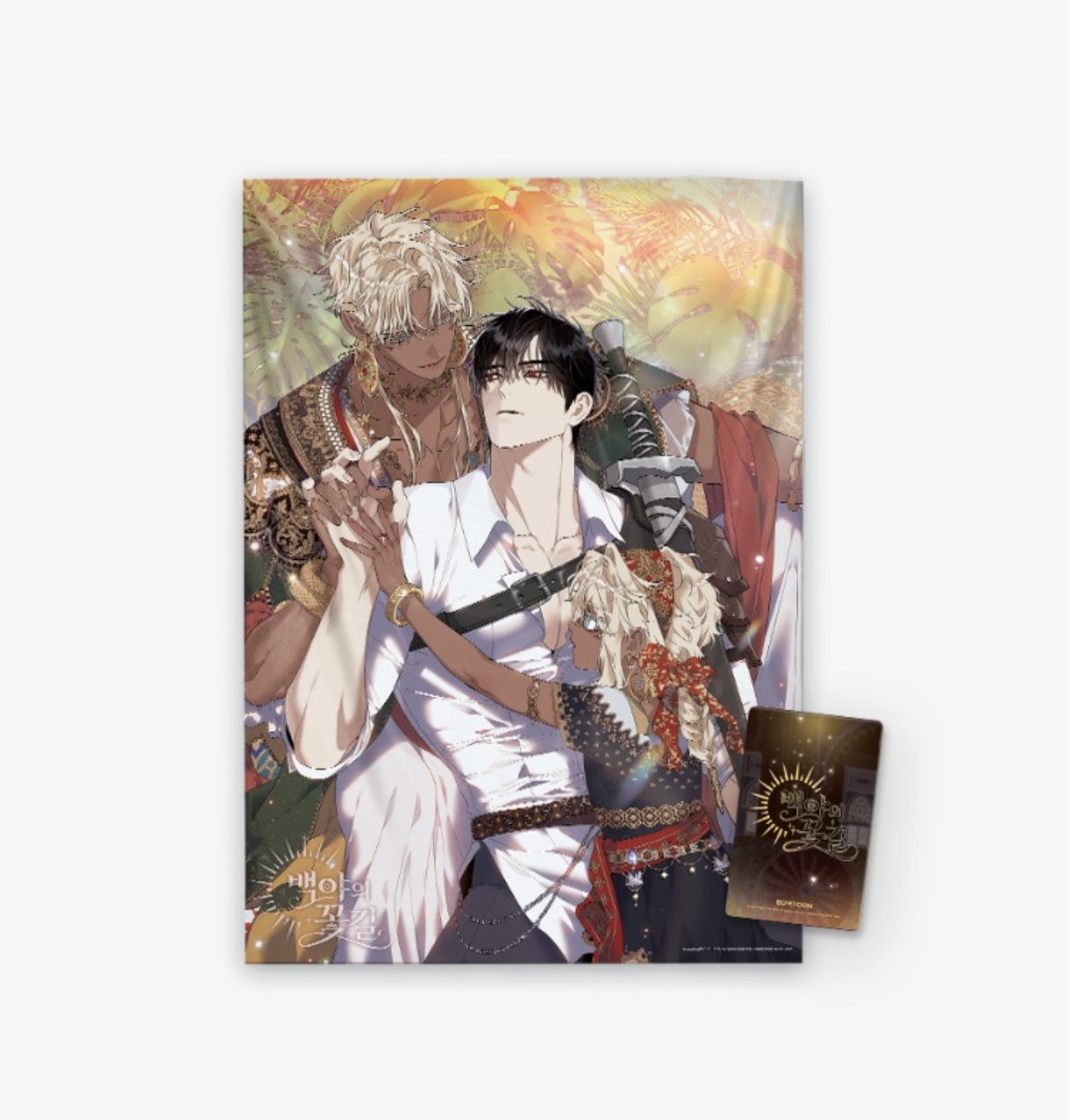[LEBOM CAFE] Blossoms of the White Night : Chiffon Poster Set