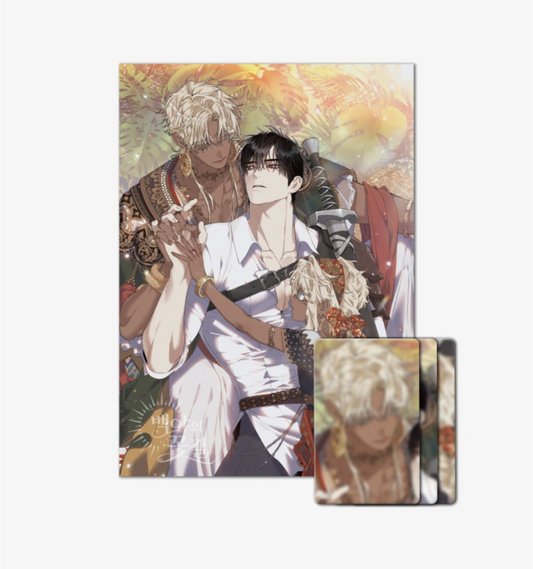 [LEBOM CAFE] Blossoms of the White Night : Poster