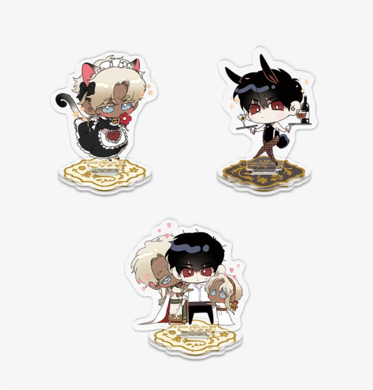 [LEBOM CAFE] Blossoms of the White Night : Collection Mini Stand