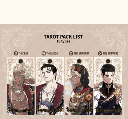 [LEBOM CAFE] Blossoms of the White Night : Tarot Card Pack