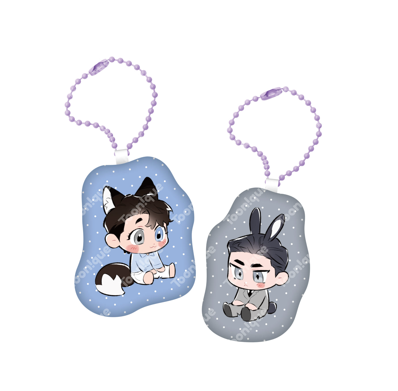 [Toonique Cafe] Define The Relationship : Cushion Keyring