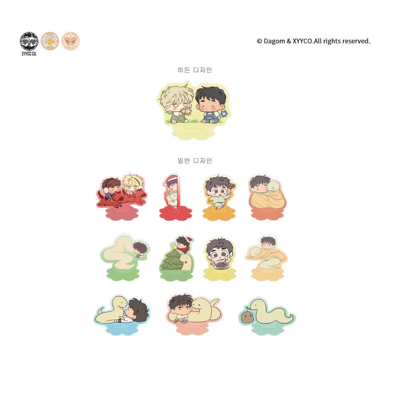 [pre-order] The Sacred serpent's Seduction : Random Mini Acrylic Stand