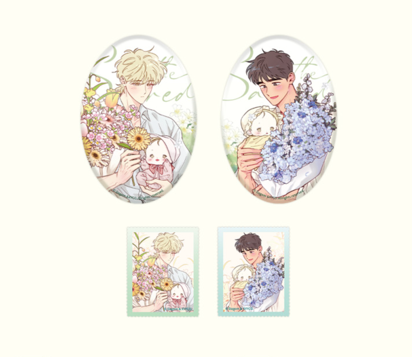 [pre-order] The Sacred serpent's Seduction : Can Badge Set