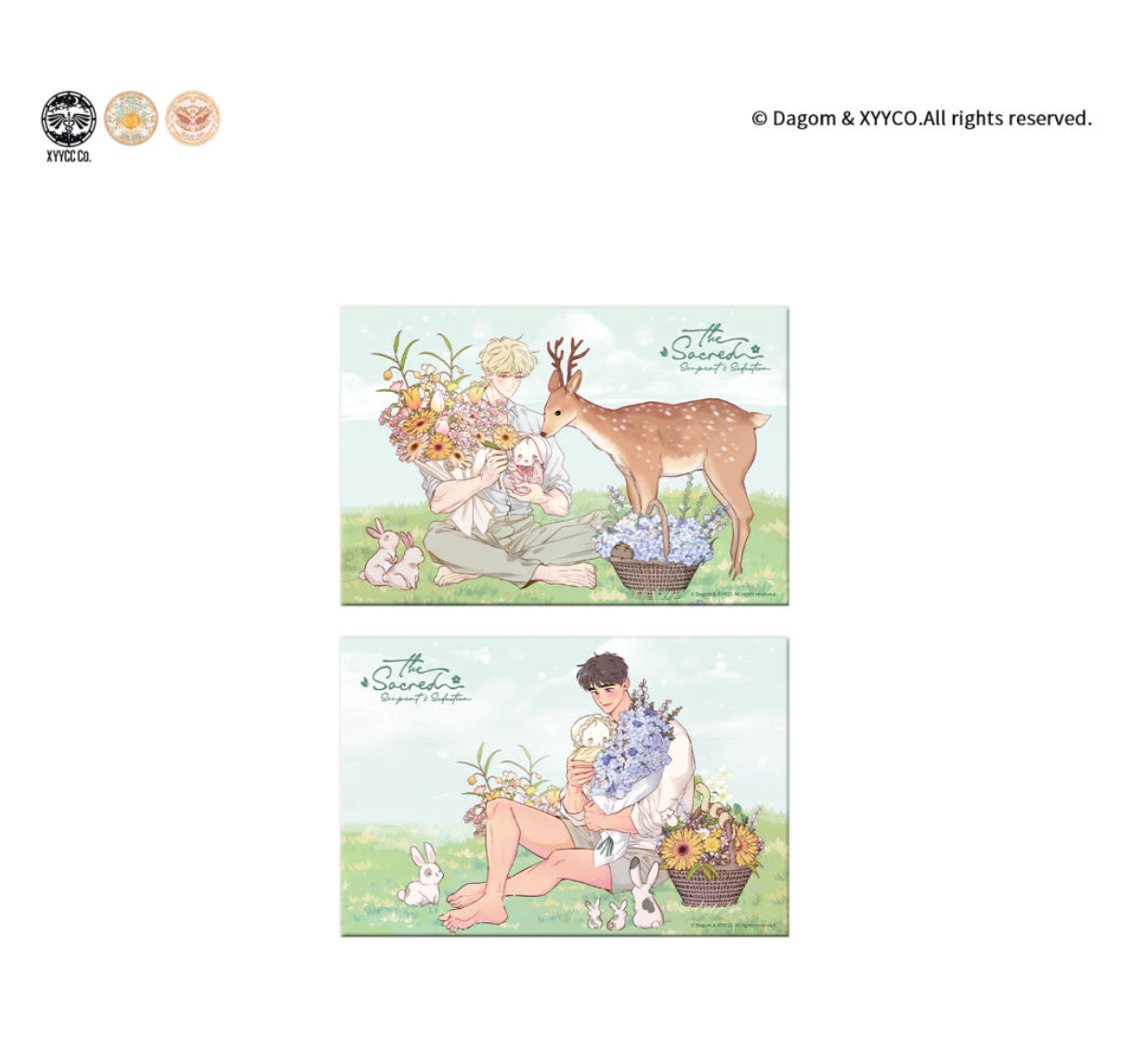 [pre-order] The Sacred serpent's Seduction : Illustration Art Board