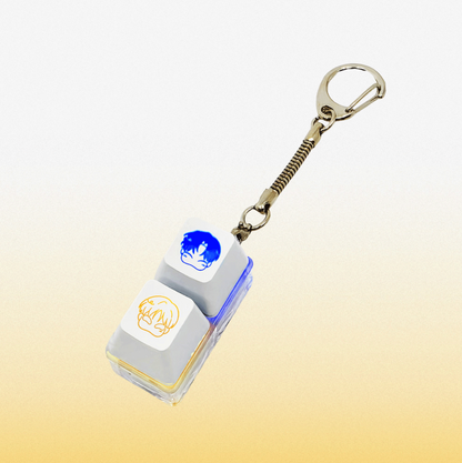 [Aniplus Cafe] One-Room TA : LED Keycap Keyring Woo-yoon & Jinhyung Ver.