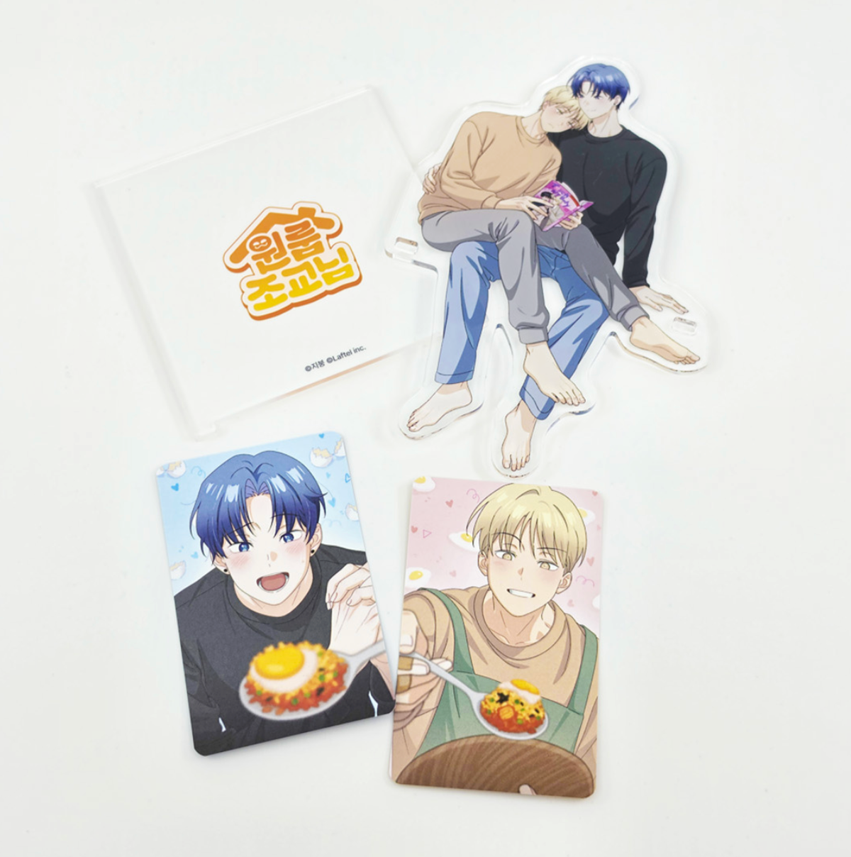 [Aniplus Cafe] One-Room TA : Acrylic Noodle Stopper SET