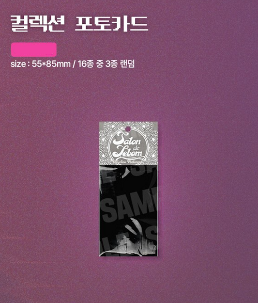 [LEBOM CAFE] Salon de Lebom(Between Apron & Gloves) : Collection Photo Cards