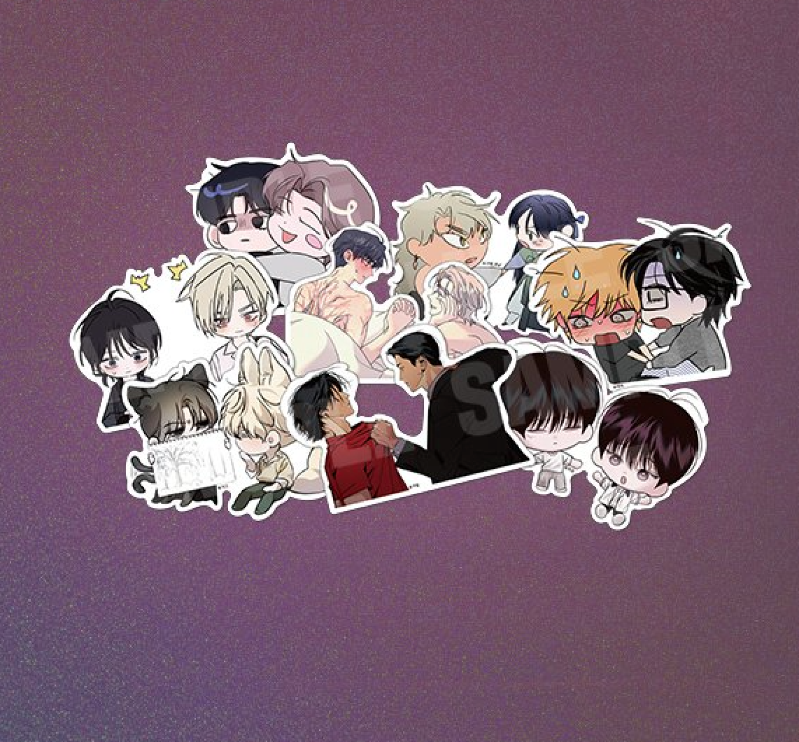 [LEBOM CAFE] Salon de Lebom(Between Apron & Gloves) : LEBOM Sticker