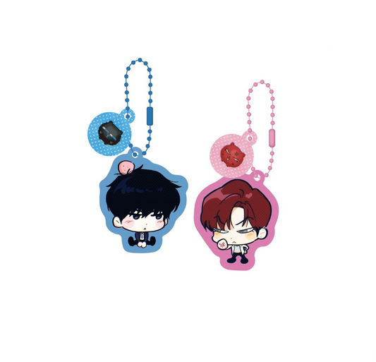 [Be On Cafe] Two Tigers, Too Close : Soft Keyring Set