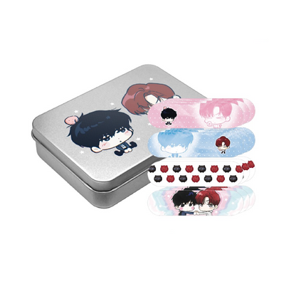 [Be On Cafe] Two Tigers, Too Close : Tin Case + Plaster Set
