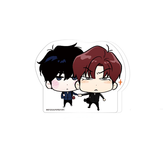 [Be On Cafe] Two Tigers, Too Close : Acrylic Block